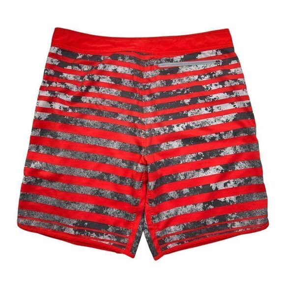 The North Face Boardshorts Men's Size 36 Red & Gray Camo Beach Swim Trunks - Picture 6 of 12